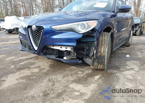 2018 Alfa Romeo Stelvio Ti Awd z USA, uszkodzony, nr VIN ZASFAKBN6J7B93086